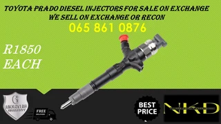 Toyota Prado Diesel Injectors For Sale On Exchange
