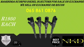 Mahindra Scorpio Diesel Injectors For Sale On Exchange With 6 Months Warranty