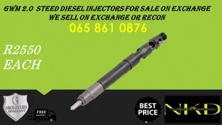Gwm 2.0 Steed Diesel Injectors For Sale On Exchange