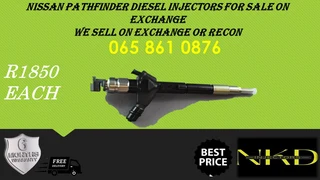 Nissan Pathfinder Diesel Injectors For Sale On Exchange With 6 Months Warranty