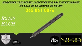 Mercedes C220 Diesel Injectors For Sale On Exchange Ro To Recon With Warranty