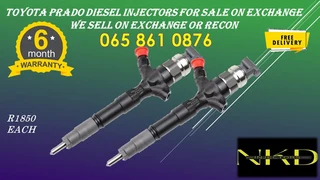 Touota Prado Diesel Injectors For Sale On Exchange