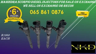Mahindra Scorpio Diesel Injectors For Sale On Exchange Or To Recon With Warranty