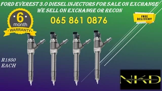 Ford Everest (3.0/bt500 Diesel Injectors For Sale On Exchange Or To Recon With Warranty