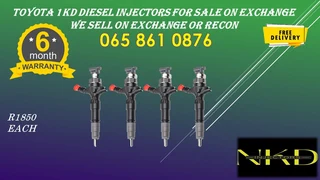 Toyota 1kd Diesel Injectors For Sale Or To Recon