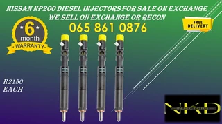 Nissan Np200 Dieselinjectors For Sale On Exchange Or To Recon