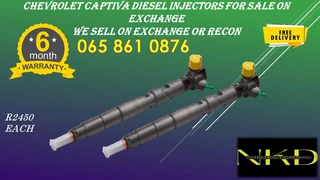 Chevrolet Captiva Diesel Injectors For Sale On Exchange With 6 Months Warranty