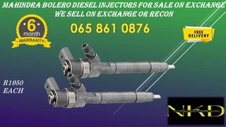 Mahindra Bolero Diesel Injectors For Sale On Exchange Or To Recon With Warranty
