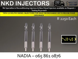 Tata 2.2 Diesel Injectors For Sale On Exchnage Or To Recon