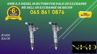 Gwm 2.5 Diesel Injectors For Sale On Exchange