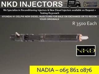 Hyundai H1 Delphi New Diesel Injectors For Sale On Exchange