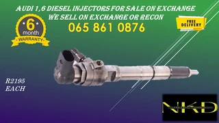 Audi 1.6 Diesel Injectors For Sale On Exchange Or To Recon