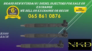 New Hyundai H1 Diesel Injectors For Sale On Exchange With 6 Months Warranty