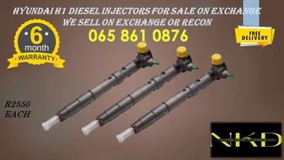 Hyundai H1 Diesel Injectors For Sale Or To Recon