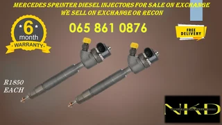 Mercedes Benz Sprinter Diesel Injectors For Sale On Exchange Or To Recon