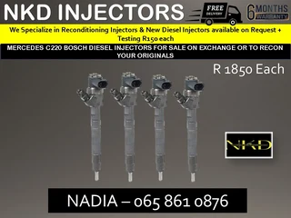 Mercedes C220 Diesel Injectors For Sale On Exchange Or To Recon