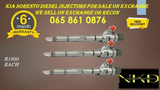 Kia Sorento Dieselinjectors For Sale Or To Recon