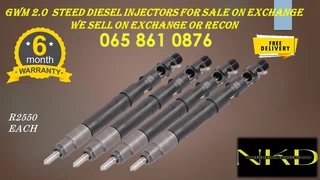 Gwm 2.0 Steed Diesel Injectors For Sale On Exchange Or To Recon With Warranty