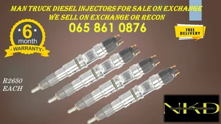 Man Truck Diesel Injectors For Sale Or To Recon