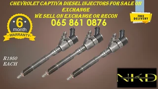 Chevrolet Captiva Diesel Injectors For Sale On Exchange