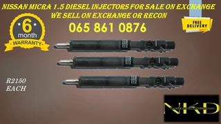 Nissan Micra 1.5 Diesel Injectors For Sale On Exchange With 6 Months Warranty