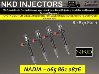 Toyota Quantum Diesel Injectors For Sale Or To Recon