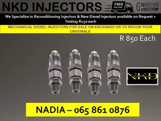 Mechanicals Diesel Injectors For Sale On Exchange With Warranty