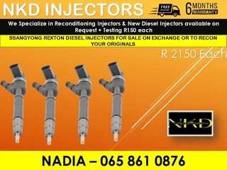 Ssangyong Rexton Diesel Injectors For Sale On Exchange Or To Recon