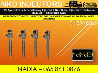 Mercedes Vito Diesel Injecors For Sale On Exchange