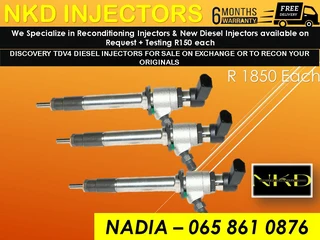 Discovery Tdv 4 Diesel Injectors For Sale On Exchange