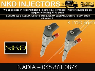 Peugoet 206 1.4l Hdi Diesel Injectors For Sale On Exchange