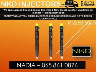 Ssangyong Actyon Diesel Injectors For Sale On Exchange