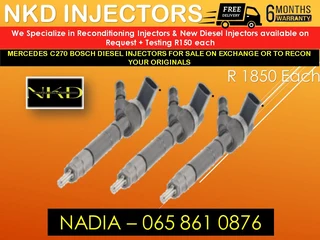Mercedes C270 Diesel Injectors For Sale On Exchange With 6 Months Warranty
