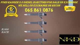 Ford Ranger 3.0 Diesel Ionjectors For Sale Or To Recon