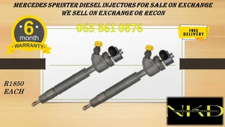 Mercedes Benz Sprinter Diesel Injectors For Sale On Exchange Or To Recon