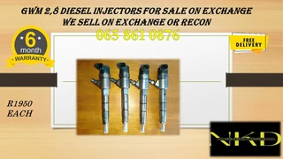 Gwm 2.8 Diesel Injectors For Sale On Exchange Or To Recon