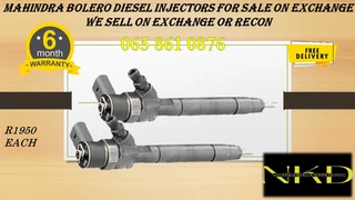 Mahindra Bolero Diesel Injetors For Sale On Exchange Or To Recon With Warranty