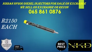 Nissan Np200 Diesel Injectors For Sale Or To Recon