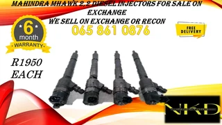 Mahindra Mhawk 2.2 Diesel Injectors For Sale Or To Recon With Waarranty