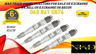 Man Truck Diesel Injectors For Sale Or To Recon