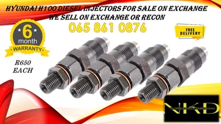 Hyundai H100 Diesel Injectors For Sale On Exchange Or To Recon