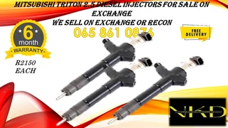 Mitsubishi Triton 2.5 Diesel Injectors For Sale On Exchange Or To Recon