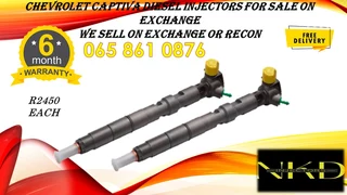 Chevrolet Captiva Dieselinjectors For Sale On Exchange With 6 Months Warranty
