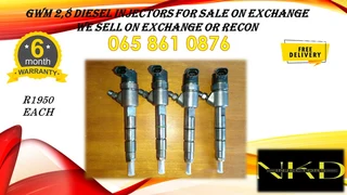 Gwm 2.8 Diesel Injectors For Sale Or To Recon