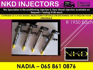 Citroen C3 1.4 Hdi Diesel Injectors For Sale On Exchange