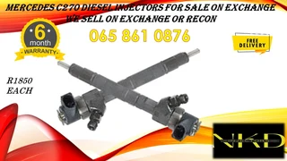 Mercedes C270 Diesel Injectors For Sale On Exchange Or To Recon