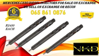 Mercedes C220 Diesel Injectors For Sale On Exchange Ro To Recon With Warranty