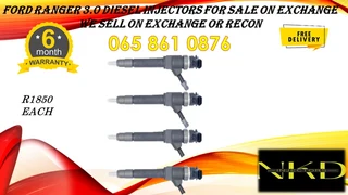 Fird Ranger 3.0 Dieselinjectors For Sale Or To Recon