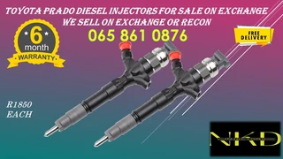 Toyota Prado Diesel Injectors For Sale On Exchange