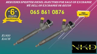 Mercedes Benz Sprinter Diesel Injectors For Sale Or To Recon